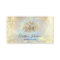 esthetician faux gold foil lotus on opal