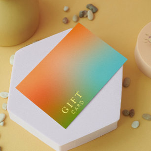 Esthetician Holographic Gradient Certificate Gift