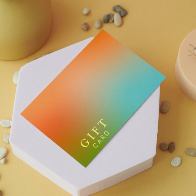 Esthetician Holographic Gradient Certificate Gift  (Esthetician Holographic Gradient Certificate Gift)