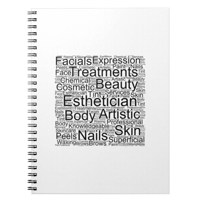 Esthetician Notebook (Front)