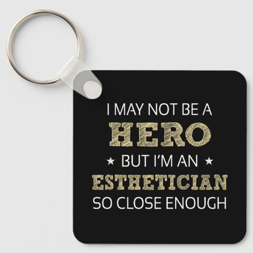 Esthetician Novelty Keychain