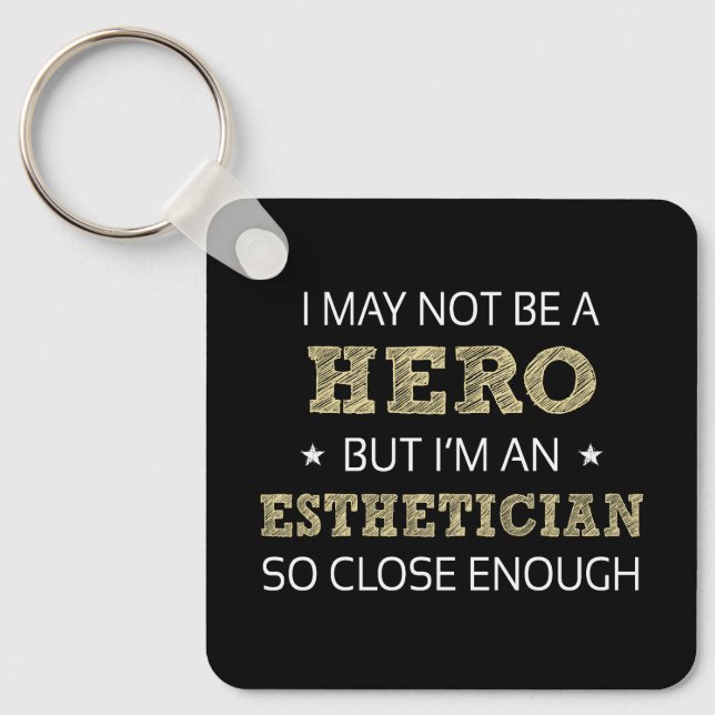 Esthetician Novelty Keychain (Front)