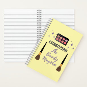 Esthetician The Best Beauty Magician Notebook