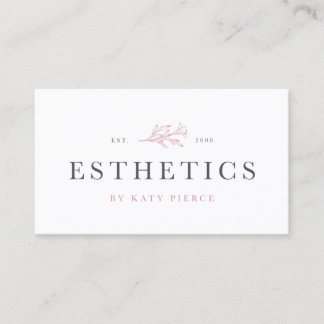 Esthetics by Katy Business Card