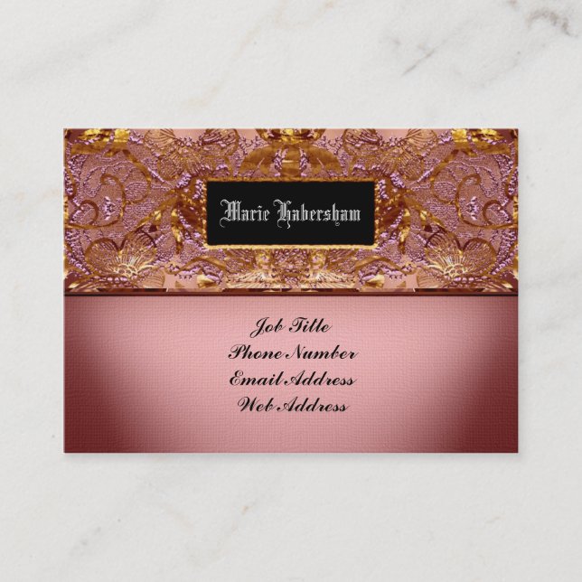 Estienne Yale Customizable Business Card (Front)