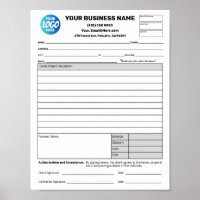 Estimate Quote Job Proposal Forms Downloadable