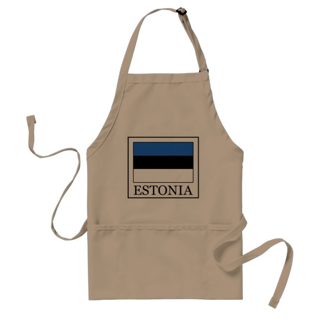 Estonia Adult Apron (Front)