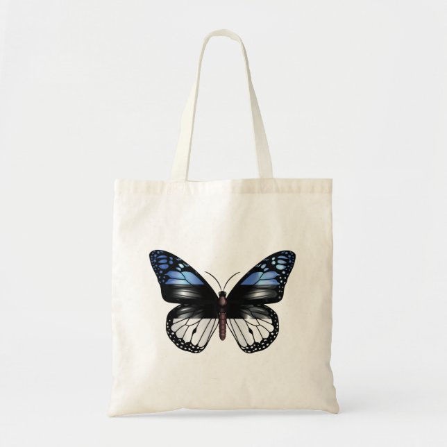 Estonia butterfly monarch flag tote bag (Front)
