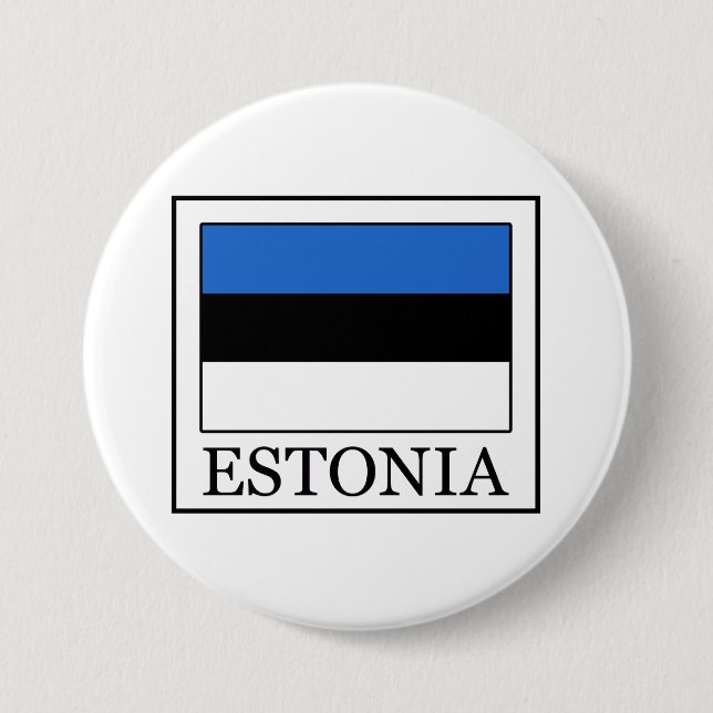 Estonia Button (Front)