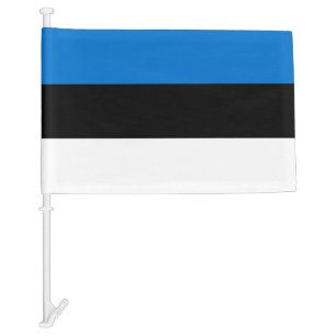 Estonia Car Flag