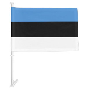Estonia Car Flag