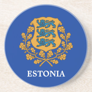 Estonia Coaster! Sandstone Coaster