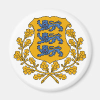 Estonia country coat arms symbol emblem flag