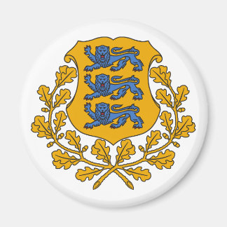 Estonia country coat arms symbol emblem flag magnet