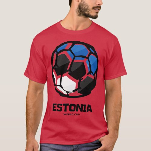Estonia  Country Flag T_Shirt