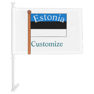 Estonia Country Flag Thunder_Cove