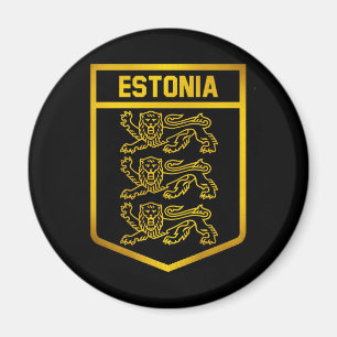 Estonia Emblem Magnet