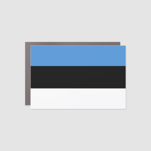 Estonia Estonian Flag Car Magnet