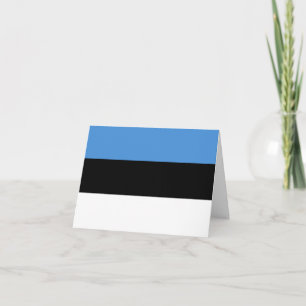 Estonia (Estonian) Flag Card