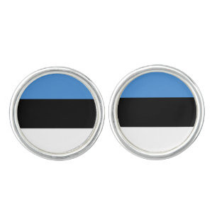 Estonia (Estonian) Flag Cufflinks