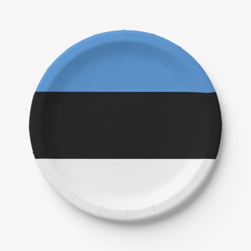 Estonia Estonian Flag Paper Plates