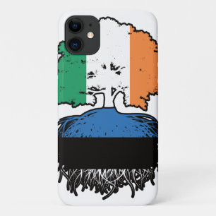 Estonia Estonian Irish Ireland Tree Roots Flag iPhone 11 Case
