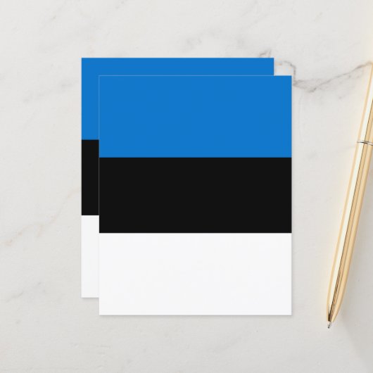 Estonia flag (Front/Back In Situ)