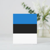 Estonia flag (Standing Front)