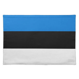 Estonia Flag American MoJo Placemat