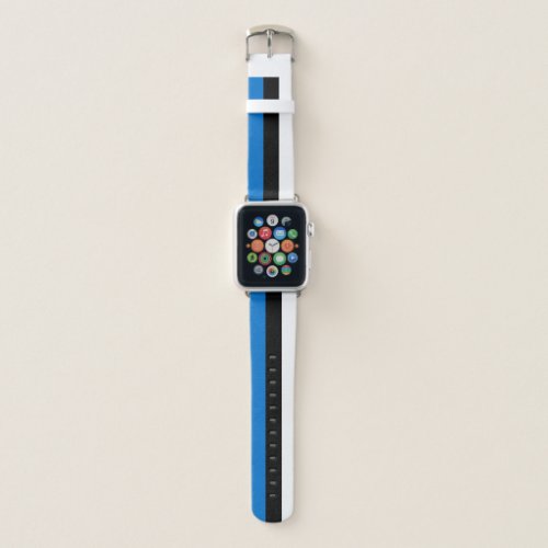 Estonia Flag Apple Watch Band