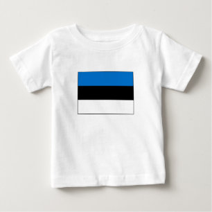 Estonia Flag Baby T-Shirt