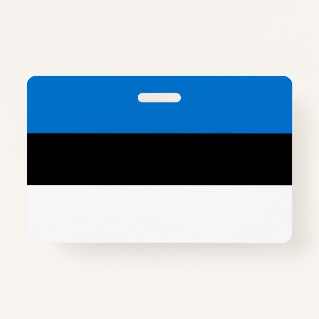 Estonia flag badge (Front)