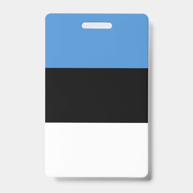 Estonia Flag Badge (Front)