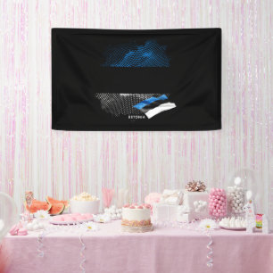Estonia flag banner