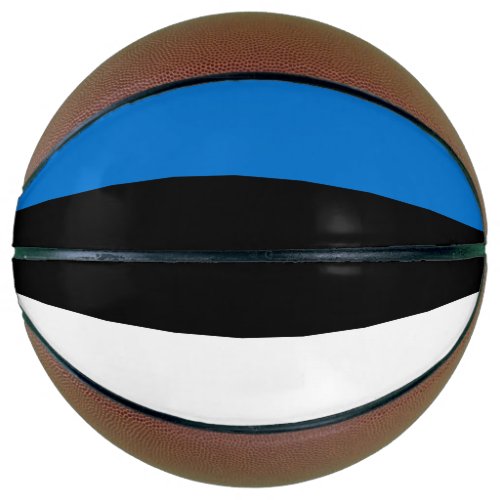 Estonia flag basketball