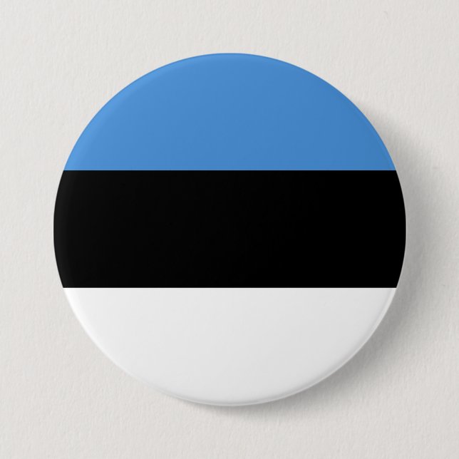 Estonia Flag Button (Front)