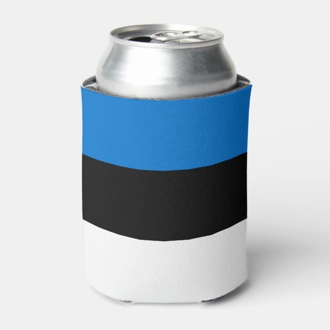 Estonia Flag Can Cooler (Can Front)