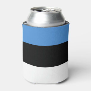 Estonia Flag Can Cooler