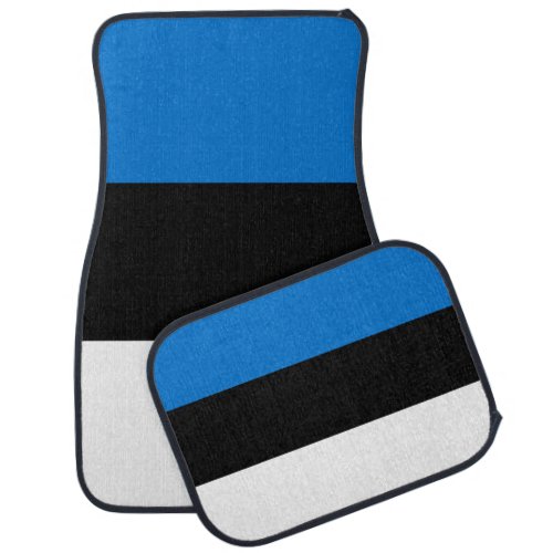 Estonia flag car floor mat