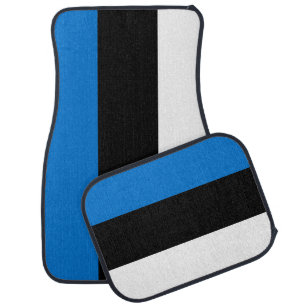 Estonia Flag Car Floor Mat