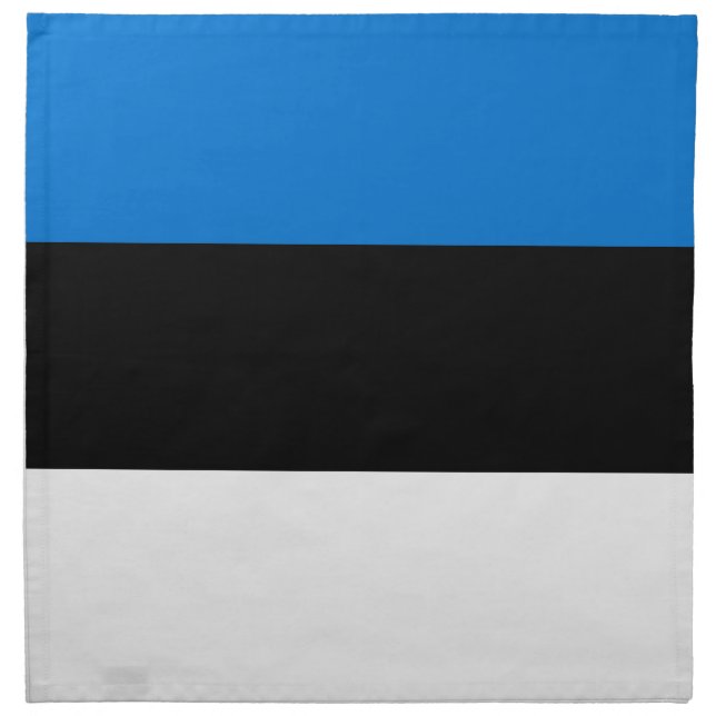 Estonia flag cloth napkin (Front)