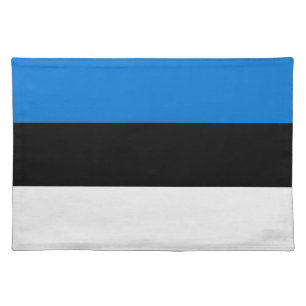 Estonia flag cloth placemat