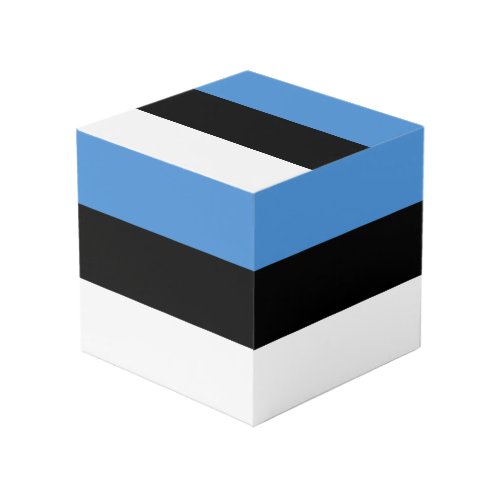 Estonia Flag Cube