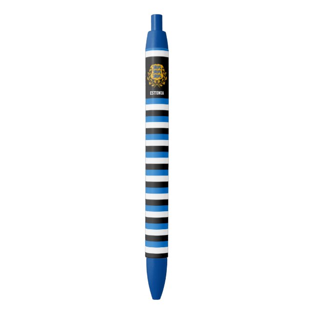Estonia Flag Cute Patriotic Pen (Front Vertical)