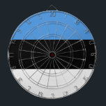 Estonia Flag Dart Board<br><div class="desc">Estonia Flag</div>