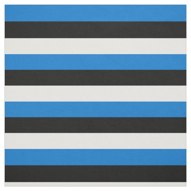 Estonia Flag Fabric (Swatch)