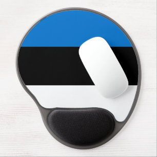 Estonia flag gel mouse pad