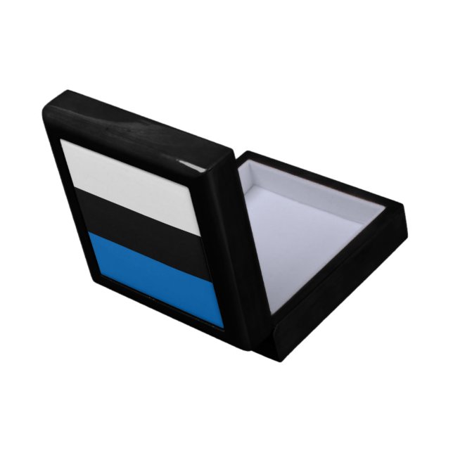 Estonia flag gift box (Back Open)