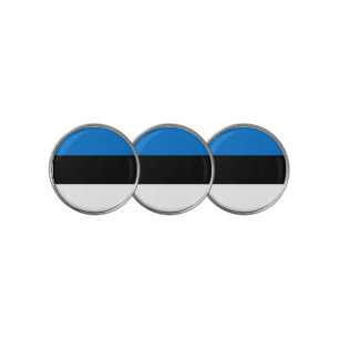Estonia flag golf ball marker