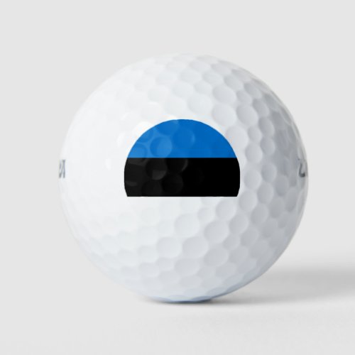 Estonia Flag Golf Balls
